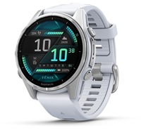 Garmin fenix 8 43mm Silver / Whitestone