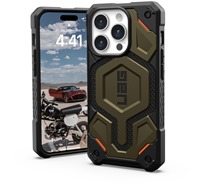 UAG Monarch Pro MagSafe odoln zadn kryt pro Apple iPhone 15 Pro kevlarov zelen