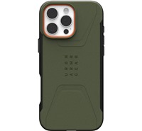 UAG Civilian zadn kryt s podporou MagSafe pro Apple iPhone 16 Pro Max zelen