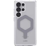 UAG Plyo Pro odoln zadn kryt se zabudovanmi magnety pro Samsung Galaxy S25 Ultra ir / stbrn