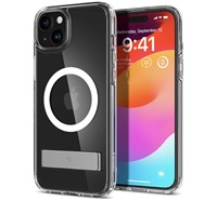 Spigen Ultra Hybrid S zadn kryt se stojnkem a podporou MagSafe pro Apple iPhone 15 Plus ir