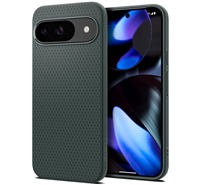 Spigen Liquid Air zadn kryt pro Google Pixel 9 / 9 Pro zelen