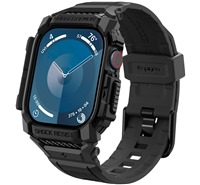 Spigen Rugged Armor Pro kompletn pouzdro s emnkem pro Apple Watch Series 10 42mm ern