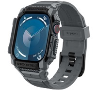 Spigen Rugged Armor Pro kompletn pouzdro s emnkem pro Apple Watch Series 10 46mm ed