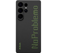 Pitaka x Aries Tactile Woven Case fosforeskujc aramidov zadn kryt pro Samsung Galaxy S25 Ultra NoProblemo