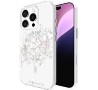 Case Mate Karat Touch of Pearl odoln zadn kryt s podporou MagSafe pro Apple iPhone 16 Pro ir