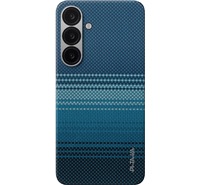 Pitaka Tactile Woven Case aramidov kryt s podporou MagSafe pro Samsung Galaxy S25 modr