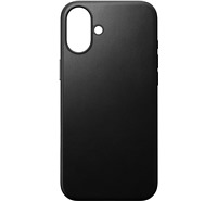 Nomad Modern Leather koen zadn kryt pro Apple iPhone 16 Plus ern