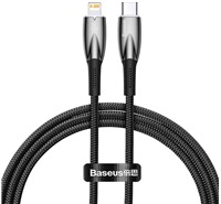 Baseus Glimmer USB-C / Lightning 20W 2m opleten ern kabel
