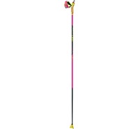 LEKI Poles, HRC max FRT, neonpink-neonyellow-carbon structure, 130