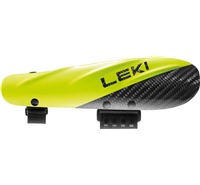 LEKI Forearm Protector Carbon 2.0 Small, carbon structure-neonyellow, Small