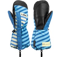 LEKI Little Paw Mitt Long, brightblue-steel blue-frozen yellow, 1.0