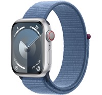 Apple Watch Series9 Cellular 41mm Silver / Winter Blue Loop