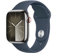 Apple Watch Series9 Cellular 41mm Steel / Storm Blue S / M