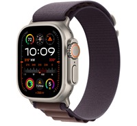 Apple Alpine Loop provlkac emnek Alpsk tah pro Apple Watch 42 / 44 / 45 / 49mm Indigo S