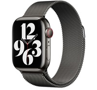 Apple Milanese Loop emnek milnsk tah pro Apple Watch 38 / 40 / 41mm Graphite