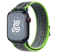 Apple Nike Sport Loop provlkac sportovn emnek pro Apple Watch 38 / 40 / 41mm Bright Green / Blue