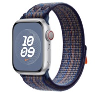 Apple Nike Sport Loop provlkac sportovn emnek pro Apple Watch 38 / 40 / 41mm Game Royal / Orange