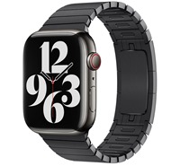 Apple Link Bracelet emnek pro Apple Watch 42 / 44 / 45 / 49mm Space Black