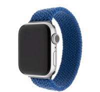 FIXED Silicone Strap elastick silikonov emnek pro Apple Watch 38 / 40 / 41mm modr XS