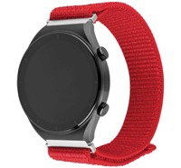 FIXED Nylon Sporty Strap nylonov emnek 20mm Quick Release pro smartwatch erven