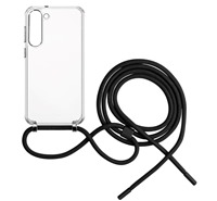 FIXED Pure Neck zadn kryt se rkou na krk pro Samsung Galaxy S23+ ern