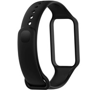 Xiaomi silikonov emnek pro Xiaomi Smart Band 8 Active / Redmi Smart Band 2 ern