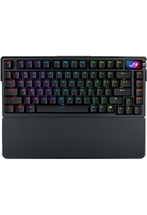 ASUS ROG AZOTH EXTREME (ROG NX Snow / PBT)  US bezdrtov mechanick klvesnice ern