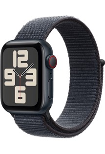 Apple Watch SE 2024 Cellular 40mm Midnight + Ink Sport Loop