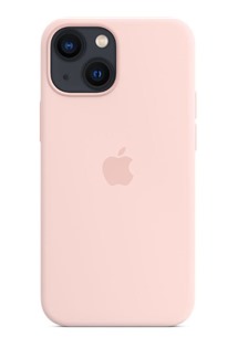 Apple silikonový kryt s MagSafe na Apple iPhone 13 mini křídově růžový (Chalk Pink)