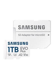 Samsung EVO+ microSDXC 1TB + SD adaptr