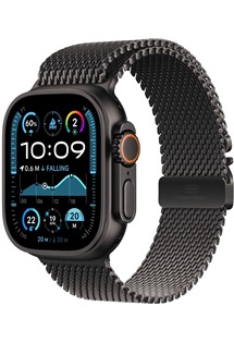 Apple Watch Ultra 2 2024 Black + Black Titanium Milanese Loop S