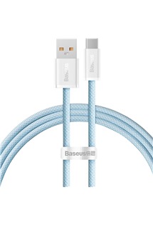 Baseus Dynamic Series Fast USB-A / USB-C 100W 1m modr kabel