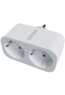 TESLA Smart Plug Dual SD300 chytr zsuvka s dlkovm ovldnm