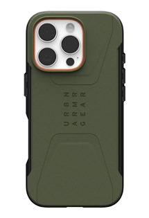 UAG Civilian zadn kryt s podporou MagSafe pro Apple iPhone 16 Pro zelen