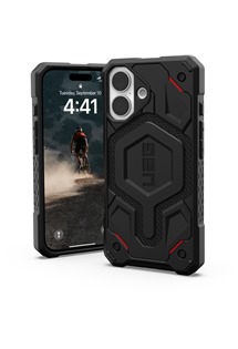 UAG Monarch Pro MagSafe odoln zadn kryt pro Apple iPhone 16 kevlarov ern