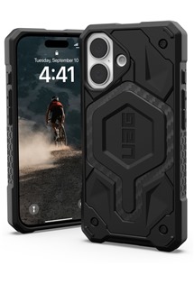 UAG Monarch Pro MagSafe odoln zadn kryt pro Apple iPhone 16 karbonov ern