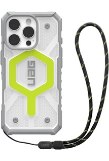 UAG Pathfinder Lanyard odoln zadn kryt s podporou MagSafe a poutkem pro Apple iPhone 16 Pro lut