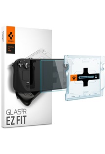 Spigen Glass.tR EZ Fit tvrzen sklo pro Valve Steam Deck / Steam Deck OLED