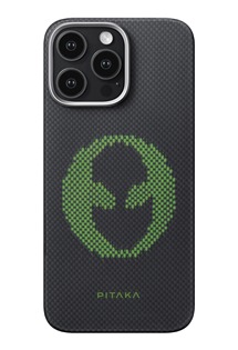 Pitaka x Aries Tactile Woven Case fosforeskujc aramidov zadn kryt pro Apple iPhone 16 Pro Alien