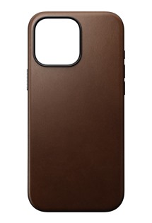 Nomad Modern Leather koen zadn kryt pro Apple iPhone 16 Pro Max tmav hnd - znovn