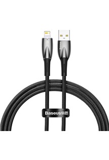 Baseus Glimmer USB-A / Lightning 2m opleten ern kabel