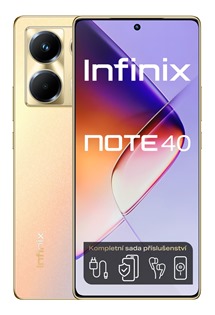 Infinix Note 40 8GB / 256GB Dual SIM Titan Gold - znovn