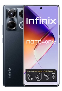 Infinix Note 40 Pro 12GB / 256GB Dual SIM Obsidian Black
