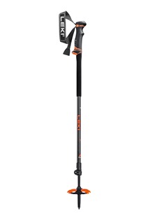 LEKI Poles, Helicon Lite, dark anthracite-neonorange-black, 110 - 145