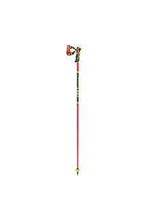 LEKI Poles, Venom SL 3D, bright red-black-neonyellow, 110