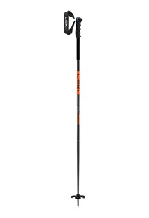 LEKI Pitch Back, black-neonorange-dark anthracite, 110 cm