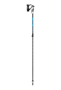 LEKI Drifter Vario S, black-cyan-dark anthracite, 90 - 120 cm