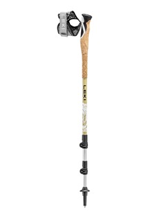 LEKI Cross Trail TA, white-goldbrown-black, 100 - 135 cm