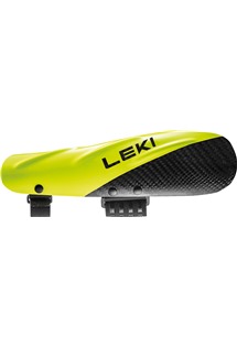 LEKI Forearm Protector Carbon 2.0 Big, carbon structure-neonyellow, Big